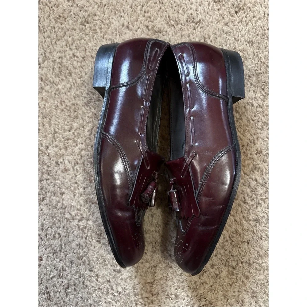 Dexter Loafers‎ Tassel Corsican Leather Men's 10 WW Made In USA  479052